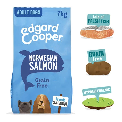 Edgard & Cooper Fresh Norwegian Salmon Grain Free Adult Dog Food - Image 2