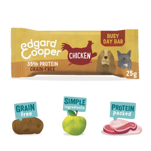Edgard & Cooper Choice Chicken Busy Day Bar Dog Treat