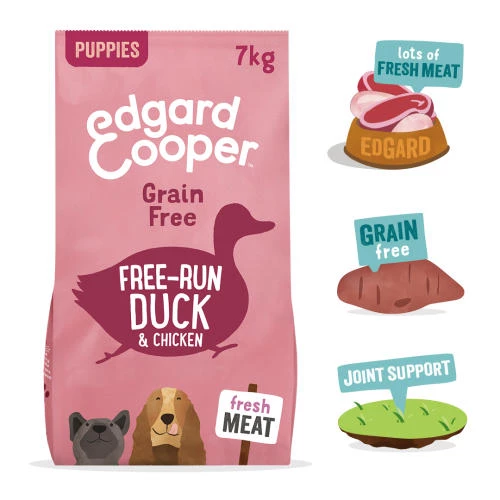Edgard & Cooper Fresh Duck & Chicken Grain Free Puppy Food - Image 2