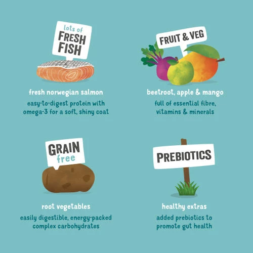 Edgard & Cooper Fresh Norwegian Salmon Grain Free Adult Dog Food - Image 5