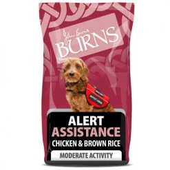 Burns Alert Chicken & Brown Rice Adult & Senior Dog Food