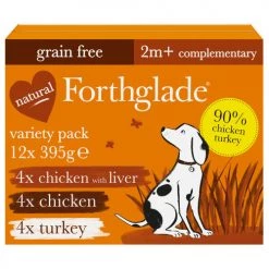 Forthglade Natural Menu Just Poultry Multipack Wet Dog Food