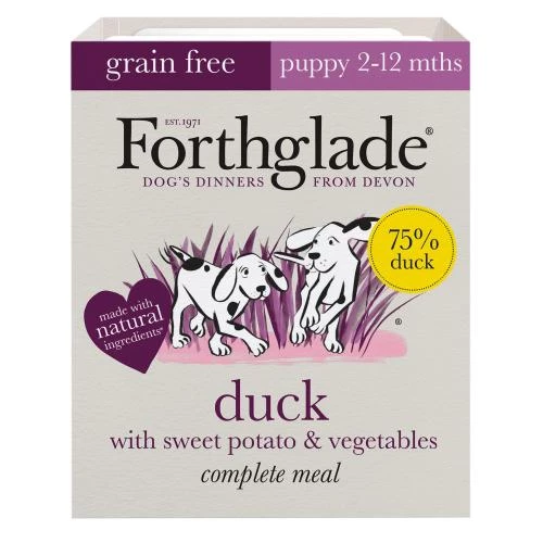 Forthglade Complete Grain Free Duck Sweet Potato & Veg Puppy Food - Image 3