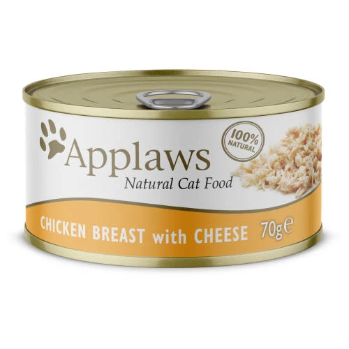 Applaws Natural Chicken Breast With Cheese In Broth Wet Adult Cat Food