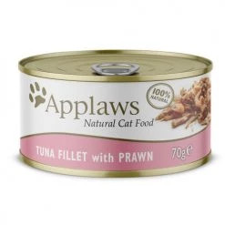Applaws Natural Tuna Fillet With Prawn In Broth Wet Adult Cat Food