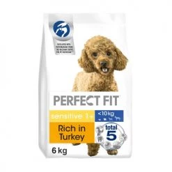 Perfect Fit Turkey Sensitive Small Breed Dry Adult 1+ Dog Food
