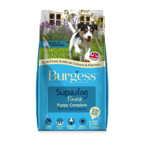 Burgess Supadog Complete Chicken Puppy Dog Food