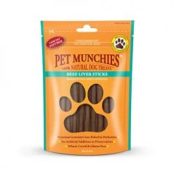 Pet Munchies Natural Beef Liver Stick Dog Treats