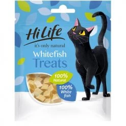 HiLife Its Only Natural Adult White Fish Cat Treats
