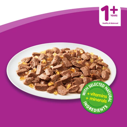 Whiskas 1+ Fish & Meaty Selection In Jelly Wet Adult Cat Food - Image 5