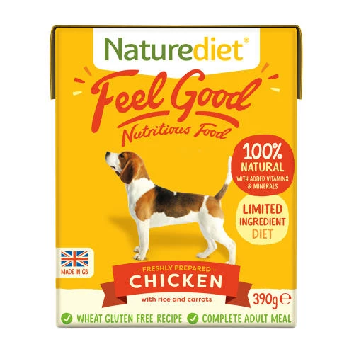 Naturediet Feel Good Selection Pack Wet Adult Dog Food Cartons - Image 3