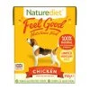 Naturediet Feel Good Chicken Wet Adult Dog Food Cartons