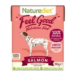 Naturediet Feel Good Salmon Adult Wet Dog Food Cartons