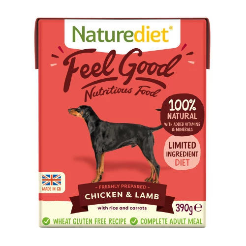 Naturediet Feel Good Selection Pack Wet Adult Dog Food Cartons - Image 4