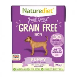 Naturediet Feel Good Grain Free Puppy Wet Dog Food Cartons