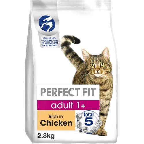 Perfect Fit Chicken Indoor Dry Adult Cat Food