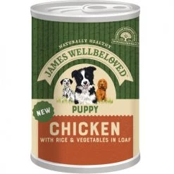 James Wellbeloved Puppy Chicken & Rice With Vegetables Wet Dog Food