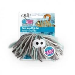 All For Paws Knotty Habit Yarn Mop Monster Cat Toy