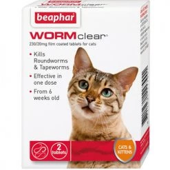 Beaphar WORMclear Cat Worming Tablets