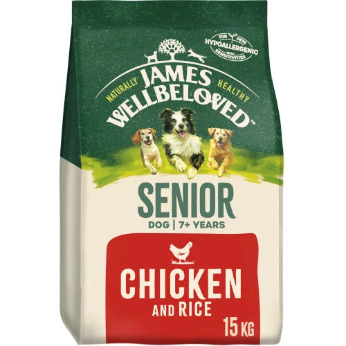 James Wellbeloved Senior Chicken & Rice Dry Dog Food