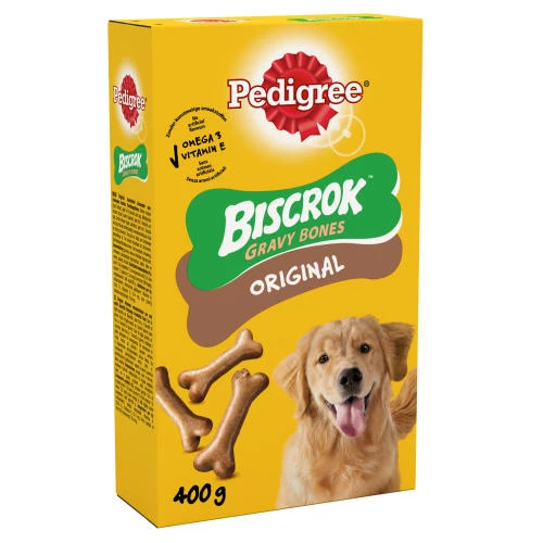 Pedigree Biscrok Gravy Bones Biscuit Original Adult Dog Treat - Image 2