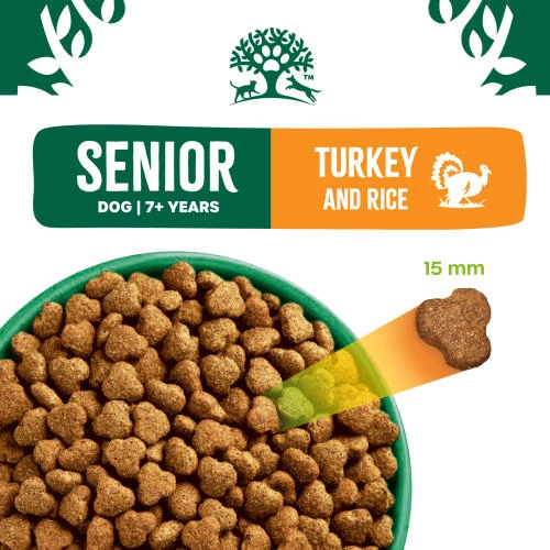 James Wellbeloved Turkey & Rice Dry Senior Dog Food - Image 4