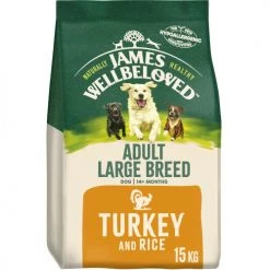 James Wellbeloved Turkey & Rice Large Breed Dry Adult Dog Food