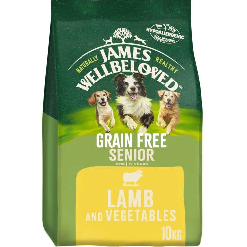 James Wellbeloved Grain Free Lamb & Vegetables Senior Dry Dog Food