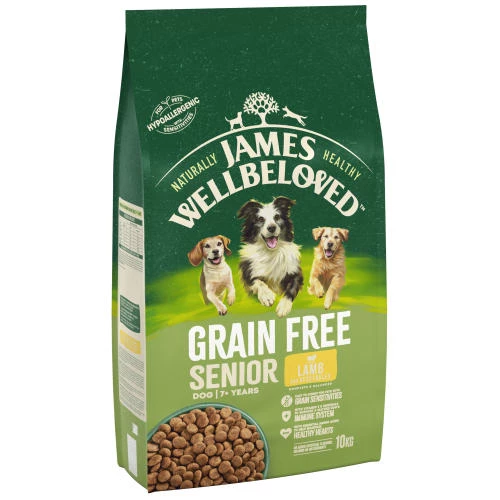 James Wellbeloved Grain Free Lamb & Vegetables Senior Dry Dog Food - Image 2
