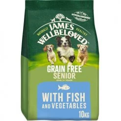 James Wellbeloved Grain Free Fish & Vegetables Dry Senior Dog Food