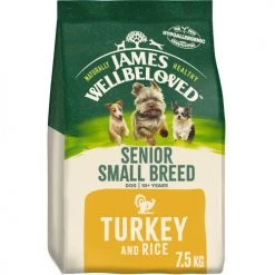 James Wellbeloved Small Breed Turkey & Rice Senior Dry Dog Food