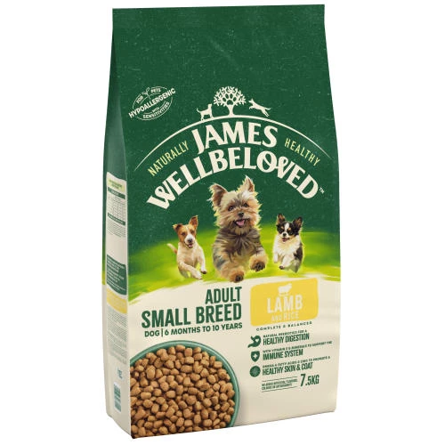 James Wellbeloved Lamb & Rice Small Breed Dry Adult Dog Food - Image 3