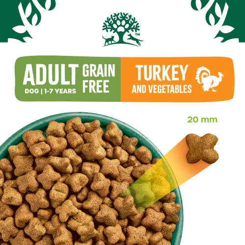 James Wellbeloved Grain Free Turkey & Vegetables Dry Adult Dog Food - Image 4