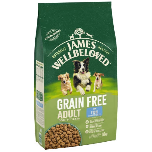 James Wellbeloved Grain Free Fish & Vegetables Dry Adult Dog Food - Image 3