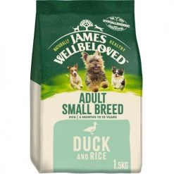 James Wellbeloved Duck & Rice Small Breed Dry Adult Dog Food