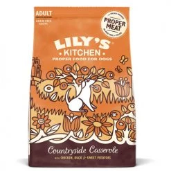 Lily's Kitchen Lilys Kitchen Chicken & Duck Countryside Casserole Complete Dry Food For Dogs