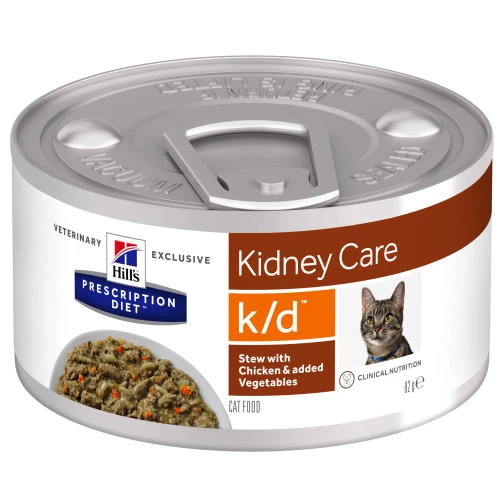 Hills Prescription Diet KD Chicken & Veg Stew Wet Cat Food