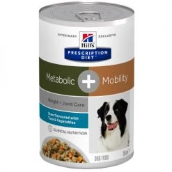 Hills Prescription Diet Metabolic + Mobility Tuna & Veg Stew Wet Dog Food