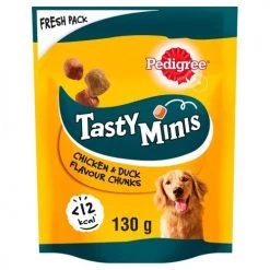 Pedigree Tasty Minis Chewy Cubes Chicken & Duck Adult Dog Treats
