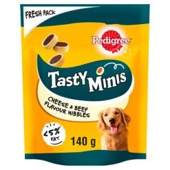 Pedigree Tasty Minis Cheese & Beef Nibbles Adult Dog Treats