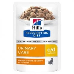 Hills Prescription Diet Feline CD Multicare Urinary Care Pouches