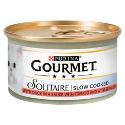 Gourmet Solitaire Duck In Sauce Cat Food
