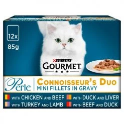 Gourmet Perle Connoisseurs Meats Duo Cat Food