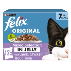 Felix Original 7+ Mixed Selection In Jelly Cat Food