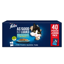 Felix As Good As It 1+ Looks Ocean Selection Cat Food
