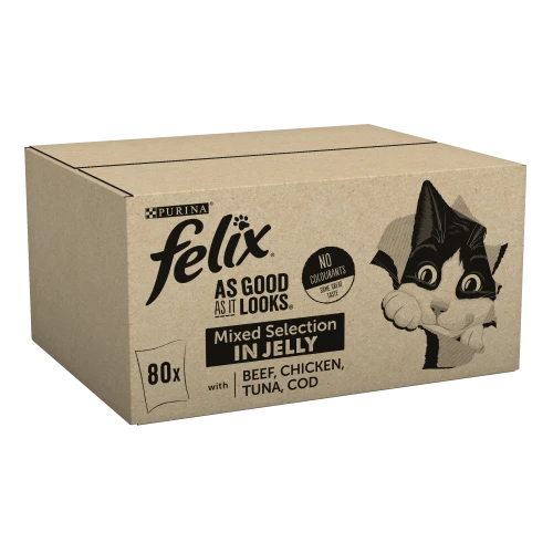 Felix As Good As It Looks 1+ Mixed Selection Cat Food