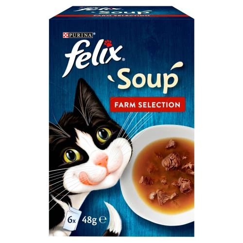Felix Farm Selection Soup Wet Cat Food
