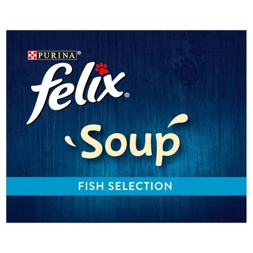 Felix Fish Selection Soup Wet Cat Food - Image 2