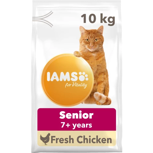 IAMS For Vitality Senior Chicken Dry Cat Food - Image 2