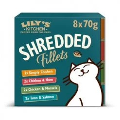 Lily's Kitchen Lilys Kitchen Shredded Fillets Multipack Adult Cat Food